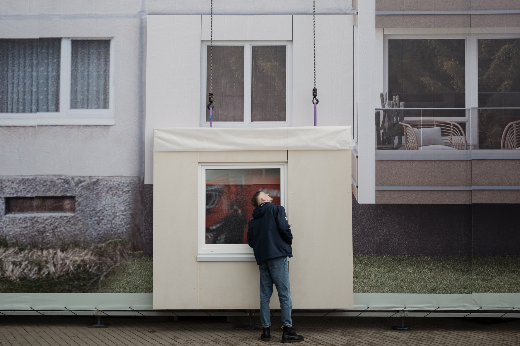 Ekspertai „RESTA 2024“ parodoje: skydinė renovacija daugiabučių atnaujinimą pagreitintų 3 kartus