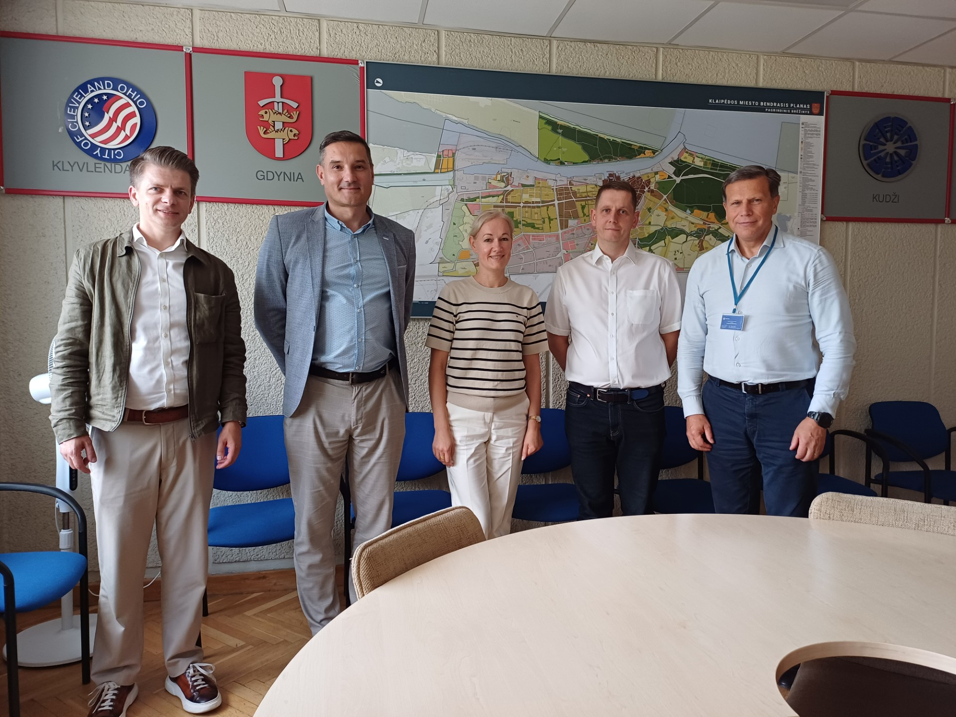 VMG Lignum Systems vizitas Klaipėdos miesto savivaldybėje