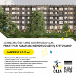 Seminaras apie daugiabučių modernizavimą: registruokitės jau dabar