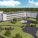 Pradėtas vienas pirmųjų pilotinių projektų – skydinė renovacija Kauno Karmėlavos gimnazijoje